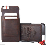 Genuine italian FULL leather slim case for iphone 6s  4.7 cover book wallet  luxurey flip slim 6