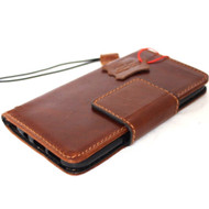 Genuine Vintage Oiled Leather Case for Samsung Galaxy S7 Active book wallet handmade 7 s