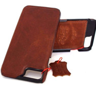 Genuine  luxury6 6s  iphone 7 handmade leather case slim (v) oiled italia 