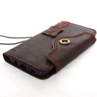 galaxy s8 leather case slim handmade vintage retro luxury 