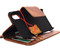 genuine leather Case fit apple iphone wallet handmade cover magnetic 10 holder davis 48
