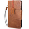 genuine leather Case fit apple iphone wallet handmade cover magnetic 10 holder davis  a10
