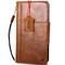 genuine leather Case fit apple iphone wallet handmade cover magnetic 10 holder davis

