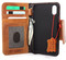 genuine leather Case fit apple iphone wallet handmade cover magnetic 10 holder davis  p10
