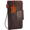 genuine vintage leather Case for HTC u11 book wallet premium cover magnetic 11 u SLIM