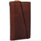 Genuine vintae leather case for LG V30 book cards wallet slim cover brown UK