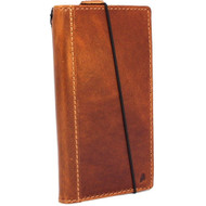 Genuine oiled vintage leather Case for Google Pixel XL 2 book holder wallet luxury cover slim light bown pro Davis