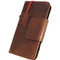 Genuine natural vintage leather case for samsung galaxy s9 book wallet luxury magnet cover slim Holder Daviscase 9 s