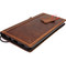 Genuine Tan vintage leather case for samsung galaxy s9 plus book wallet luxury cover slim Jafo Holder Daviscase il