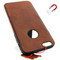 Genuine Leather Case for iPhone 8 Plus book wallet magnetic rubber cover Slim vintage brown classic Daviscase fr