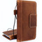 Genuine Tan vintage leather case for samsung galaxy s9 plus book wallet luxury magnet gel cover slim Holder  Jafo