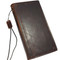  Genuine vintage leather case for samsung galaxy s9 book wallet cover luxury cards slots brown slim 9 s Daviscase