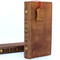 Genuine vintage leather case for samsung galaxy note 9 book bible wallet cover soft vintage brown cards slots IL slim daviscase de