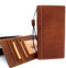 Genuine leather case for Samsung Galaxy Note 9 book wallet handmade cover slim vintage Tan brown cards slots Daviscase ready Wireless charging SL