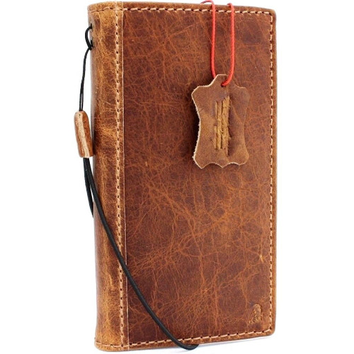 Genuine real leather Case for iPhone XS MAX vintage handmade cover credit cards classuc slots luxury holder lite Daviscase Jafo 48