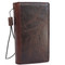 Genuine real leather Case for iPhone xs vintage cover credit cards slots holder luxury brown Daviscase 10  best