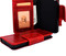 Genuine real leather Case for iPhone XR vintage handmade Red wine cover credit cards classuc slots bibleTan book luxury holder lite Daviscase Jafo RU
