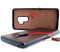 Genuine Tan vintage leather case for samsung galaxy s9 plus luxury cover slim Jafo soft rubber Holder Daviscase il