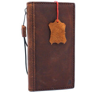 Genuine oiled vintage leather Case for Google Pixel XL 3 book holder wallet luxury cover pro Davis de
