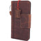 Genuine oiled vintage leather Case for Google Pixel 3 book rubber holder wallet luxury cover magnetic pro Davis pixel3