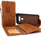 Genuine oiled leather Case for LG V40 book handmade wallet rubber holder cover luxury cards slots magnetic car daviscase 40 v l g  us