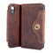 Genuine leather Case for apple iphone XR wallet handmade cover soft holder book luxurt safe jAFO de