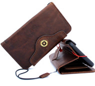 Genuine leather Case for apple iphone XR wallet handmade cover soft full holder art book luxury Davis 