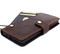 Genuine vintage leather case for Samsung Galaxy Note 9 book wallet closure cover luxury cards slots wireless charge  eu