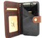 Genuine vintage leather case for iphone 8 cover book wallet credit card luxurey flip slim 7 wireless charging ru