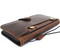 Genuine leather Case for iPhone xs vintage cover credit cards wireless charge slots luxury dark Daviscase Jafo il 