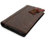 Genuine real leather Case for Samsung Galaxy S10 wireless charging holder vintage book wallet handmade daviscase s 10 luxury dark Jafo pro
