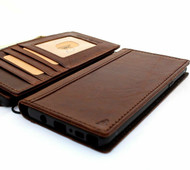 Genuine real leather Case for Samsung Galaxy S10 Plus wireless charging  vintage book wallet handmade daviscase slim rubber holder 10 soft