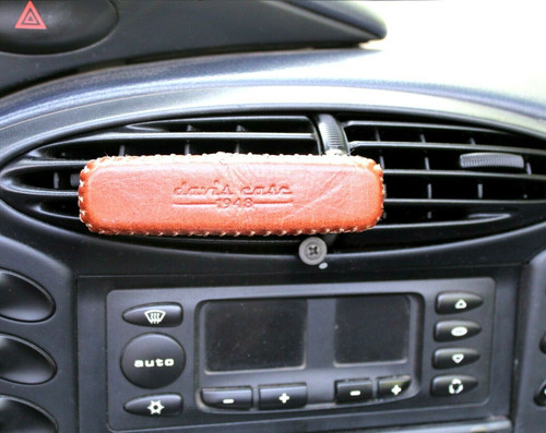 Genuine leather phone cover handmade Strong magnetic car holder air vent Mobile Jafo