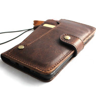 Genuine vintage leather Case for Google Pixel 3A  book handmade wallet luxury cover soft holder Davis xl3 daviscase