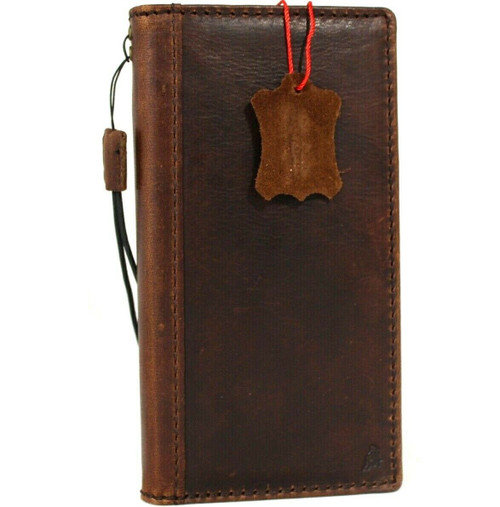Genuine oiled vintage leather Case for Google Pixel 4 book rubber holder wallet luxury Closure cover pro 