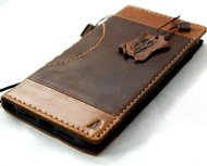 Genuine Natural Leather Case For Apple iPhone 12 Pro Max Wallet Case Vintage Style Credit Cards Cover Slim Davis Case