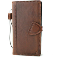 Genuine Soft Leather Case For Apple iPhone 12 Pro Max Wallet Vintage Design Credit Cards ID Window Cover Book DavisCase
