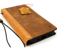 Genuine Soft Leather Wallet Case For Apple iPhone 11 PRO MAX Tanned Suede Cover Credit Wireless Charging Strap Book Prime Rubber Slim ID Window Davis