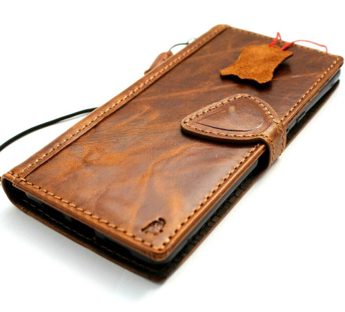 Genuine Leather Case for Google Pixel 6 Pro Book Wallet Full Cards Holder Suede Style Stand Luxury Davis HandMade 1948