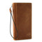 enuine Tan Leather Case for Samsung Galaxy S22 ULTRA Slim Wallet Book Luxury Soft Wireless Charging cover 5G DavisCase