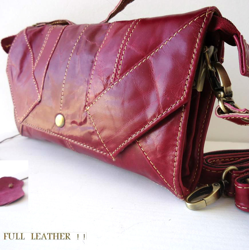 red ladies purse