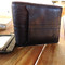 Men Money Genuine Leather wallet Grain skin Design Removable black Quality new 3