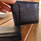 Men Money Genuine Leather wallet Grain skin Design Removable black Quality new 3