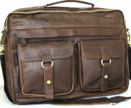 Genuine Vintage Leather Men Messenger Shoulder Satchel Bag  Handbag tote cross body Laptop Mac Book Davis