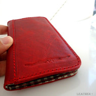 genuine soft leather Case 3S Samsung Galaxy S3 3 book wallet credit cards s G id