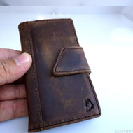 genuine vintage leather case for iphone 4s cover purse s 4 3 G book wallet stand  