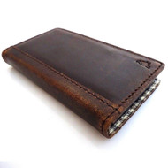 genuine vintage leather Case for Samsung Galaxy S3s 3 book wallet stand holder 3s free shipping 