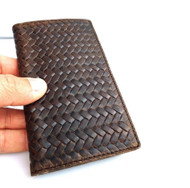 genuine vintage leather Case for Samsung Galaxy S4 SIII book wallet handmade new