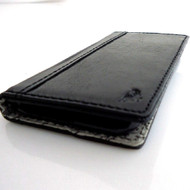 genuine real leather case for iphone 5c book wallet holder 5S 5c handmade slim s