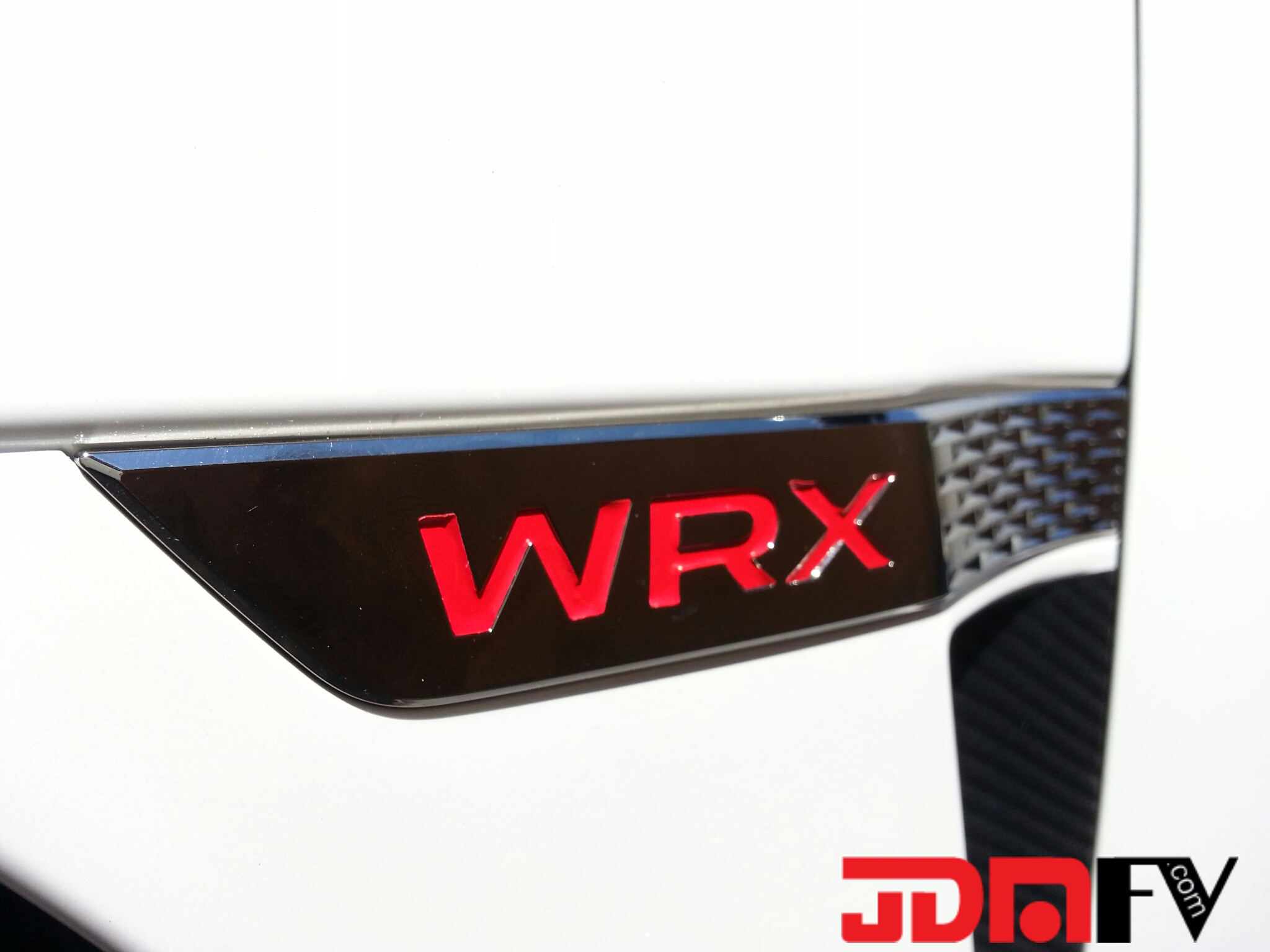 WRX Lettering Fender Inlay (1517 WRX) JDMFV Fanatic Wraps